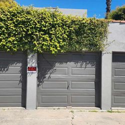 Gray Garage Door 
