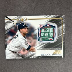 2022 Topps #ASA-DJ Derek Jeter. Negotiable 