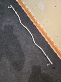 3lb Hollow Standard 1inch Curl Bar-
