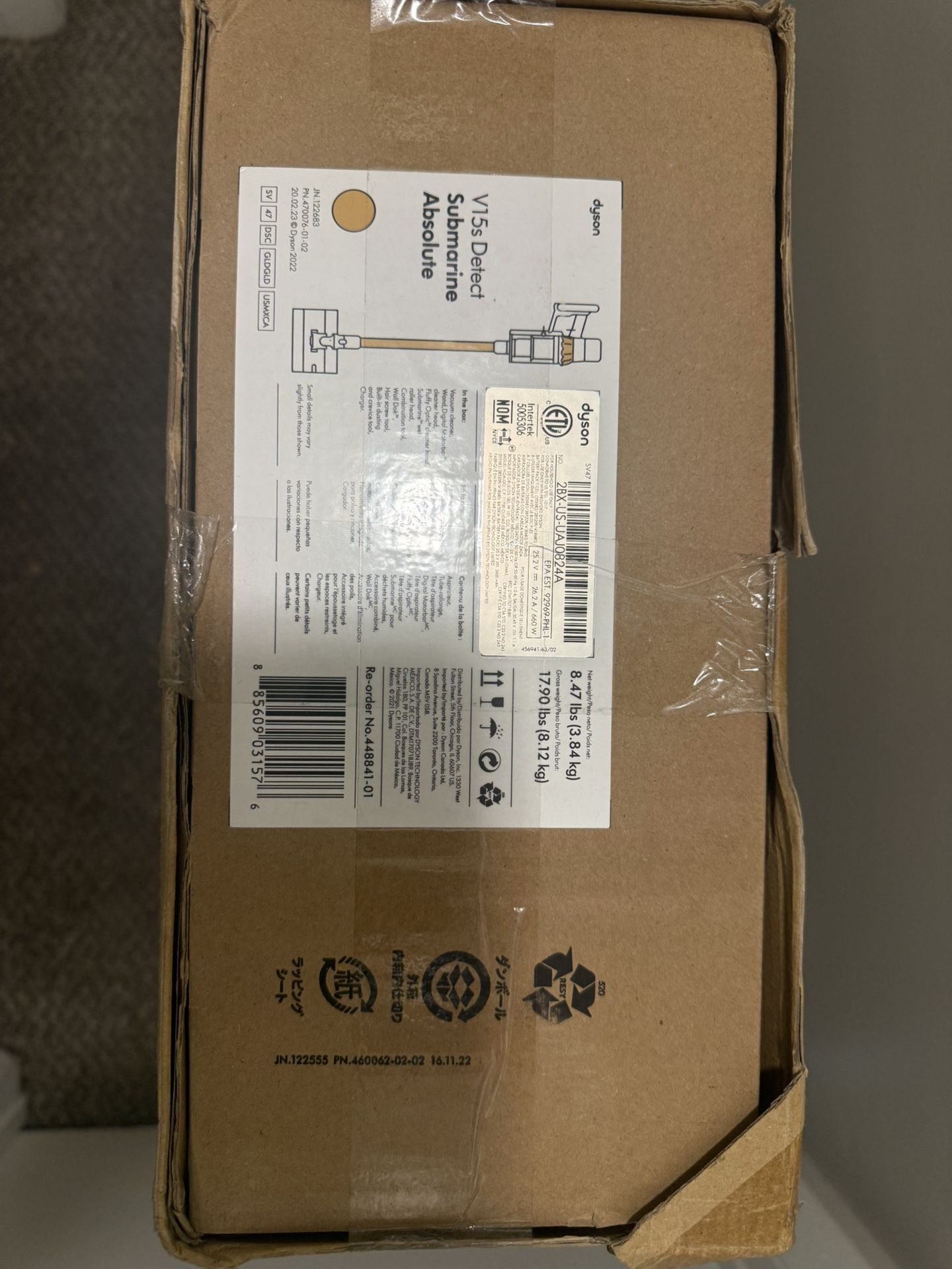 Dyson Gen5outside Absolute, V15s Detect Submarine Absolute