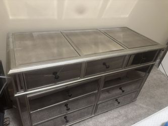 Vintage Mirrored Dresser