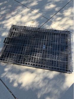 Extra large crate