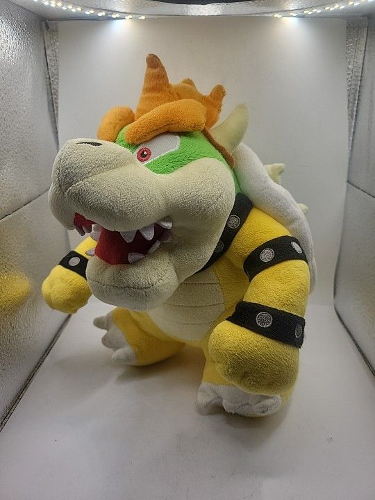 Bowser 10” Plush - Super Mario Bros 2017 - ( Stuffed Animal Nintendo )