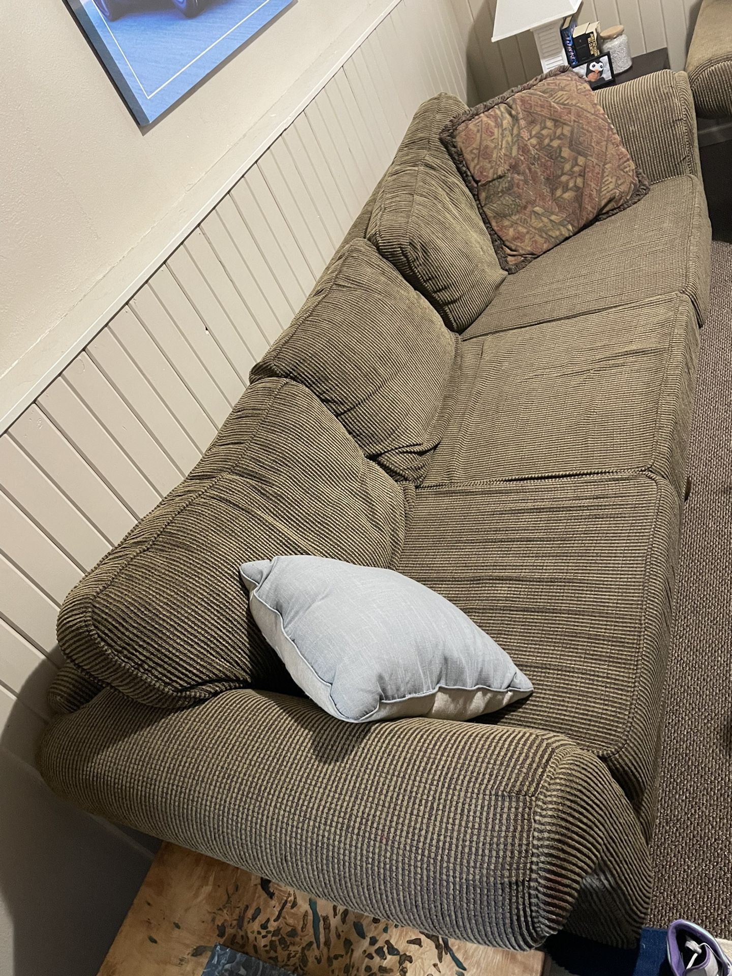 Loveseat And Sofa Couch Set