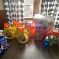 Tide Laundry Soap 6 Liquid  42ct Pods 