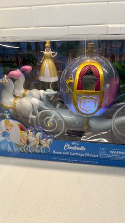 DISNEY PARKS Cinderella Horse and Carriage Playset