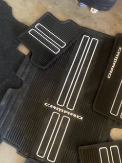 Camaro mats