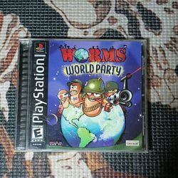Worms World Party Ps1 (+Ps2) Game