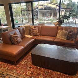 Giuseppe Nicoletti Pascal Leather Sectional