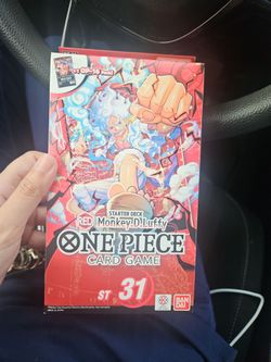 One Piece Red Monkey D Luffy Starter Deck