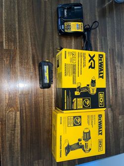 DEWALT 20V MAX Tool Bundle – Hammer Drill, Heat Gun, Battery & Charger – Brand New