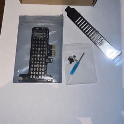brand new M.2  NVMe SSD to PCI-E  XI adapter card kit