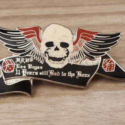 Hard Rock Hotel Las Vegas Skull With Wings Pin