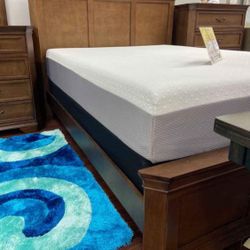 Spring Sale! Sherry King Size Solid Wood Bedroom Set Now $1099. Easy Finance Option. Same-Day Delivery.