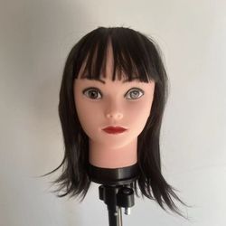 Synetic Black 14inch/35cm Wig