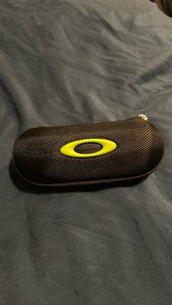 Oakley Sunglasses Hard Case (Black w/ Green Logo)