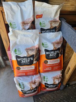 190 lbs. World's Best brand Kitty Litter