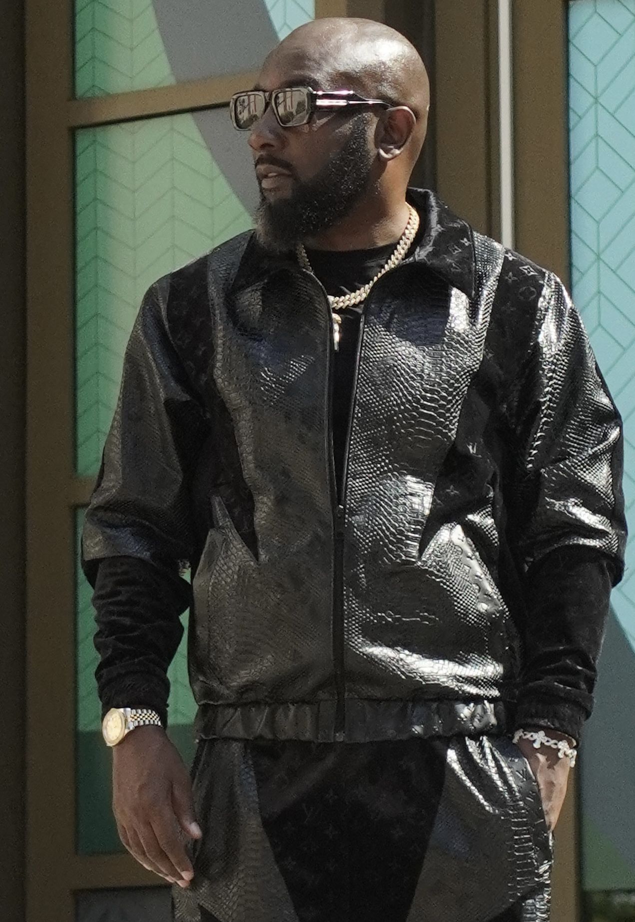 Custom Tracksuits Snakeskin/Crocodile Skins