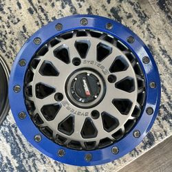 15” 4 Lug Razor System 3 Rims Beadlock 5 Wheels