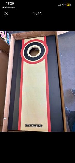 LIKE NEW 4x2 Cornhole LED Set