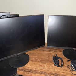 2 x Acer SB242Y EBI 23.8" Full HD Monitors