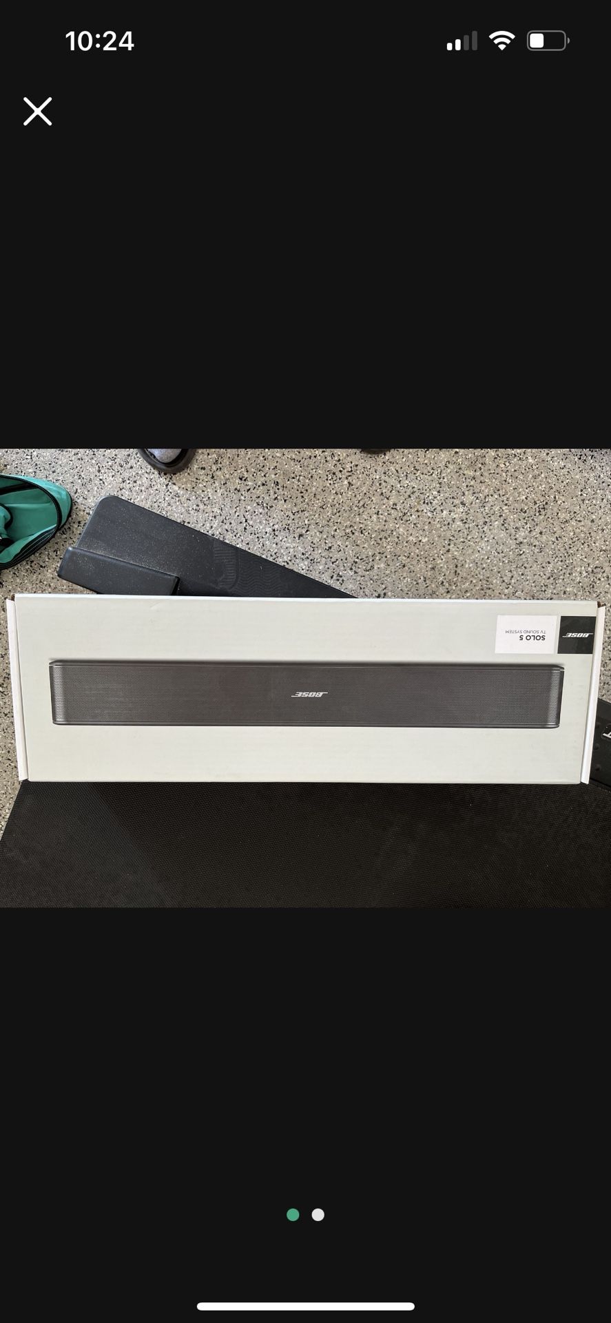 New- Bose Solo 5 TV Sound System