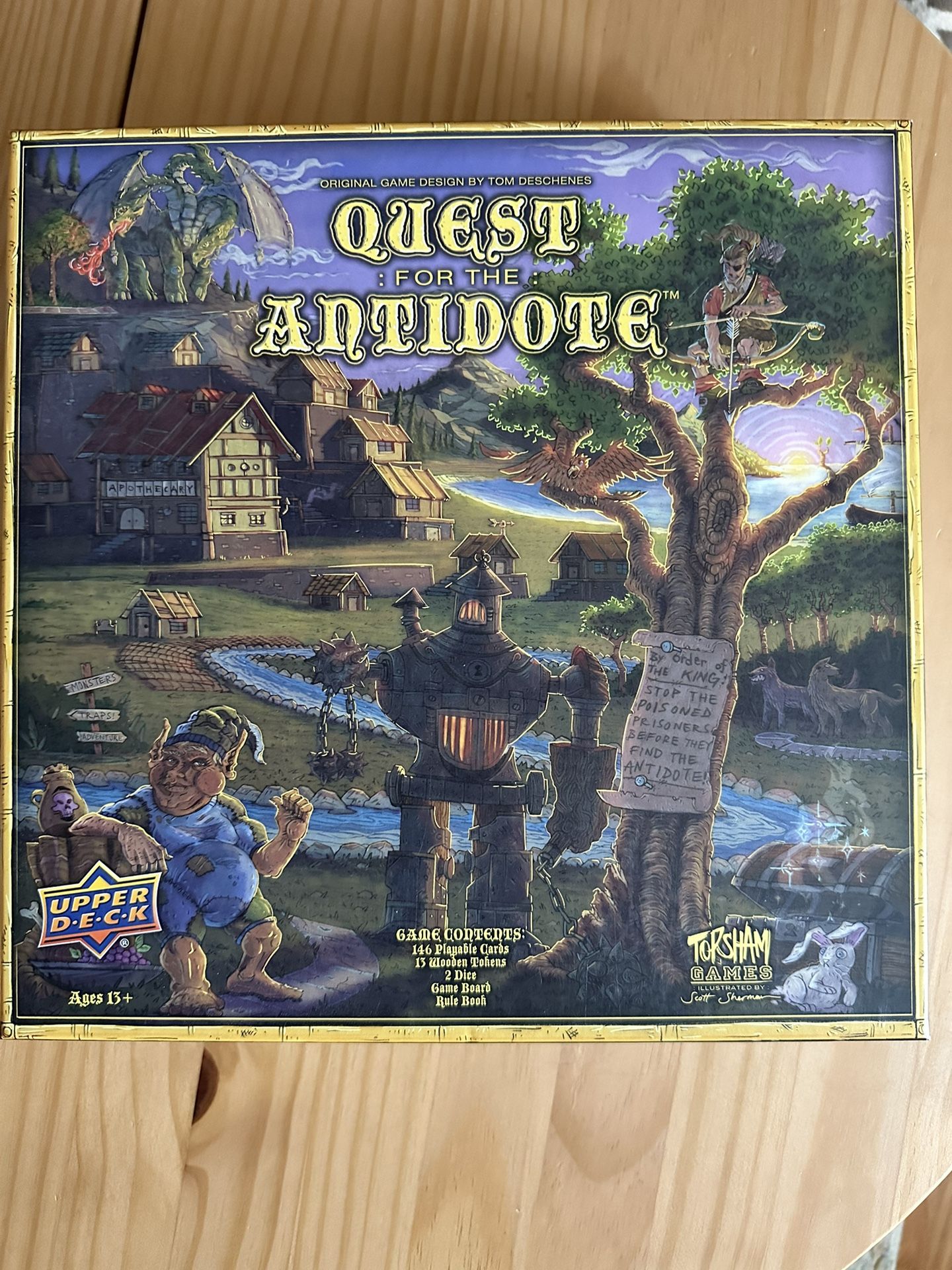 Quest For The Antidote Board Game