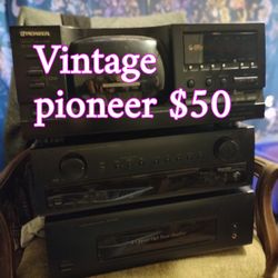 Vintage Pioneer All Work Perfectly
