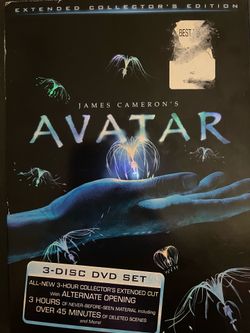 James Cameron’s AVATAR Extended Collector’s Edition (DVD-2010) NEW!
