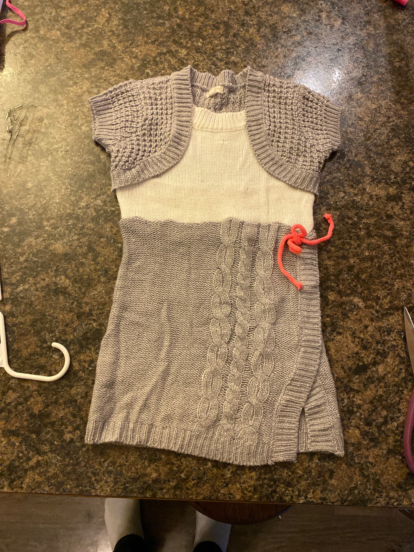 Girls sweater dress size 5/6
