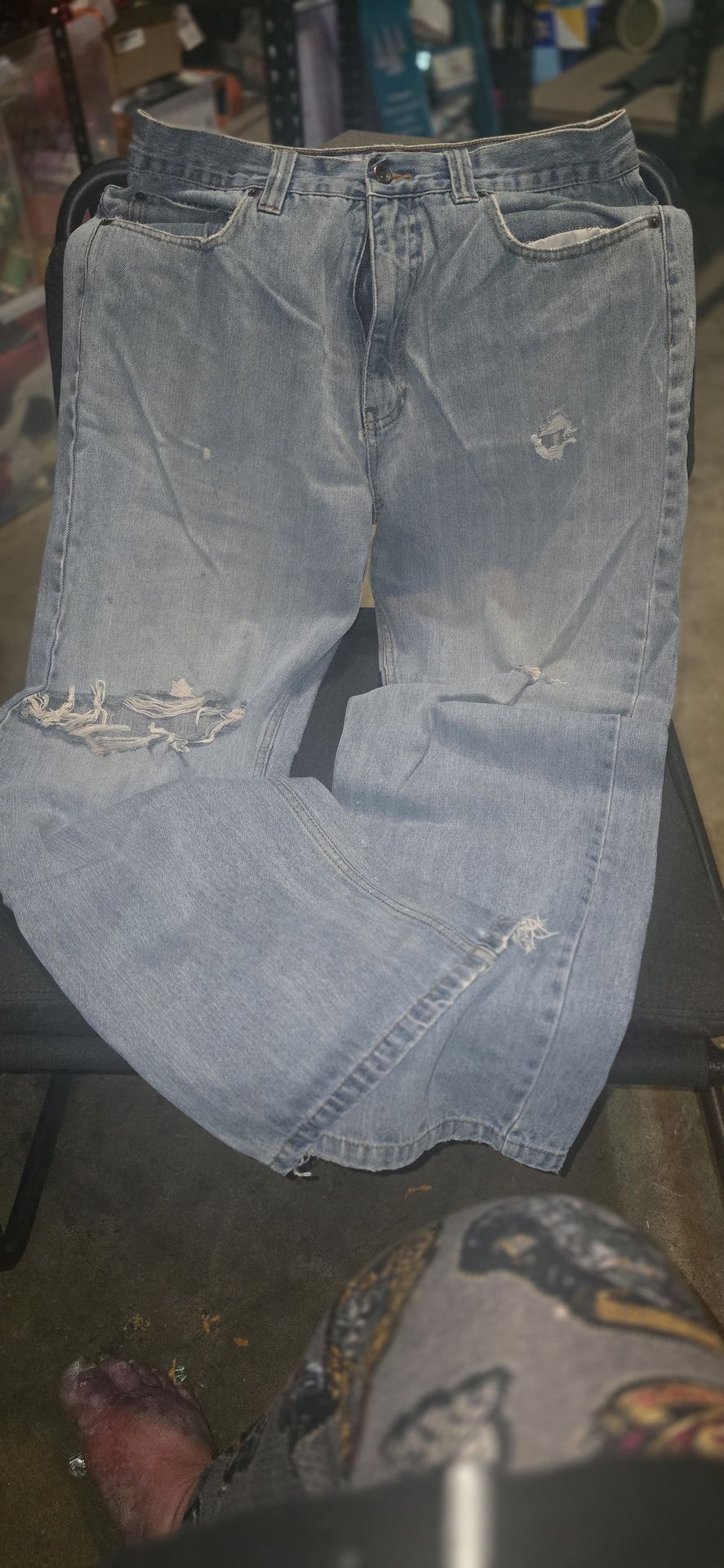 Vintage 90s 2000s Anchor blue EASY jeans