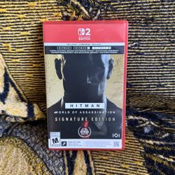 Hitman World Of Assassination Nintendo Switch 2 Game 