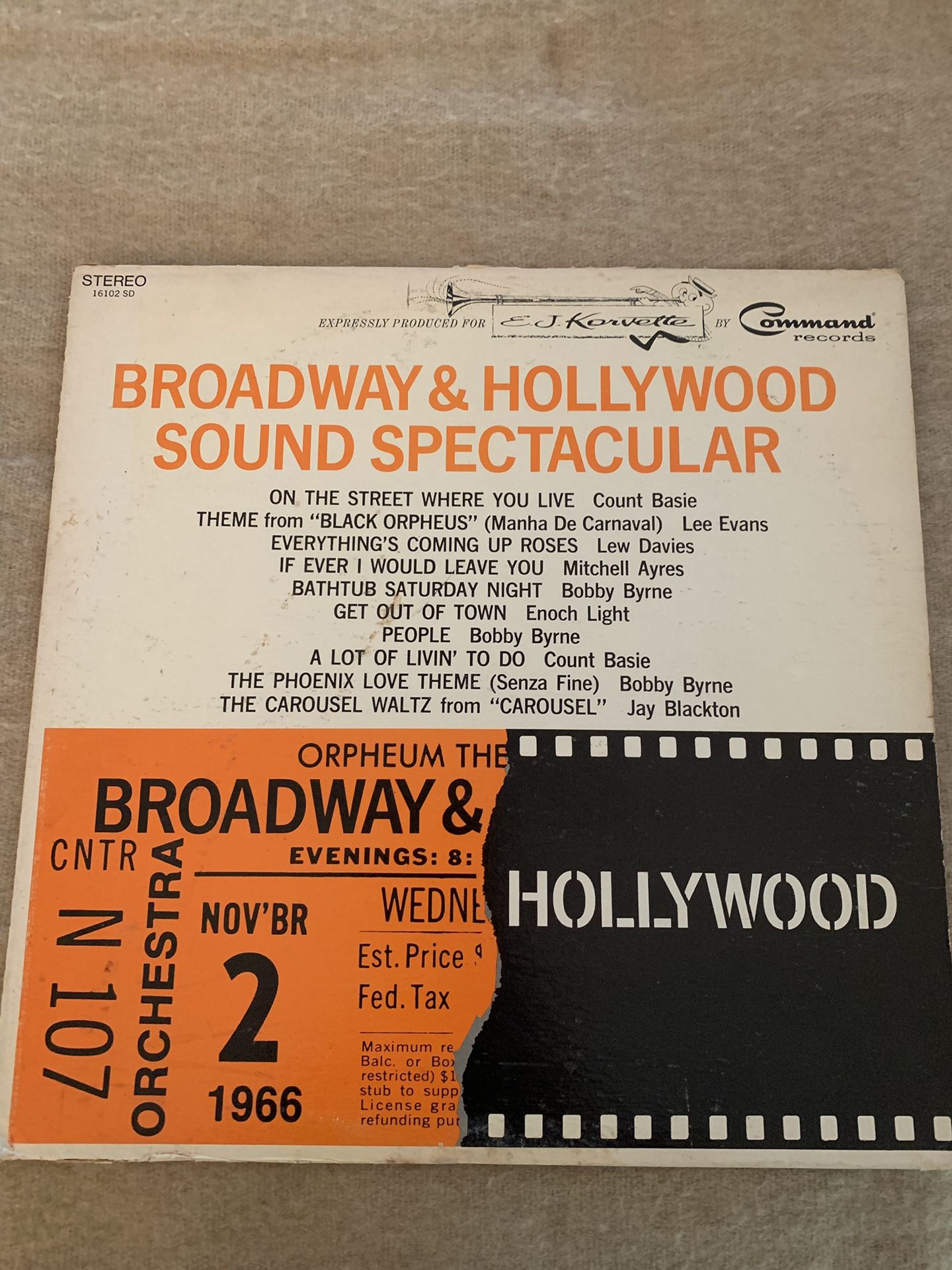 Broadway and Hollywood