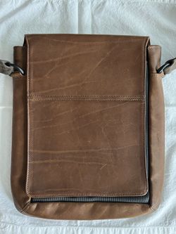 WaterField Muzetto Design Brown Leather Messenger Bag