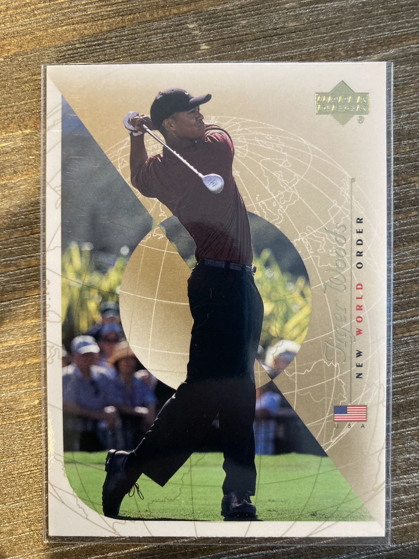 Tiger Woods New World Order Card