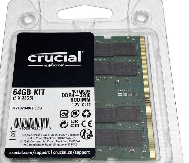 64 Gig Kit SDDR