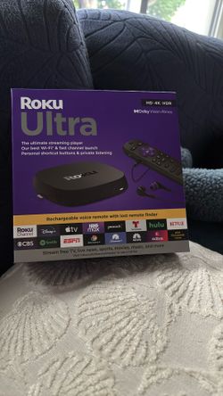 New In Box Roku Ultra HD 4K