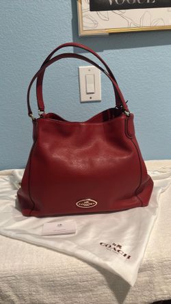 Authentic leather coach