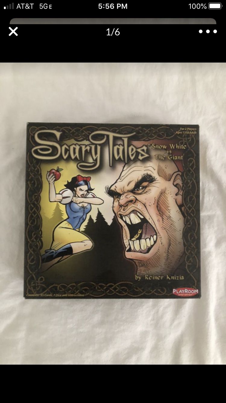 Scary Tales board game
