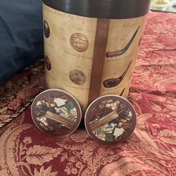 Golfers Coaster Barrel