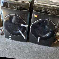 SAMSUNG FLEX FRONT LOAD WASHER DRYER SET