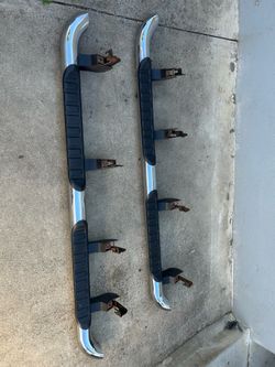 Silverado side steps/running boards