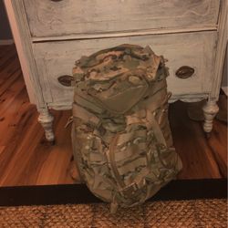 Military Camo Backpack.(built In CamelBack)