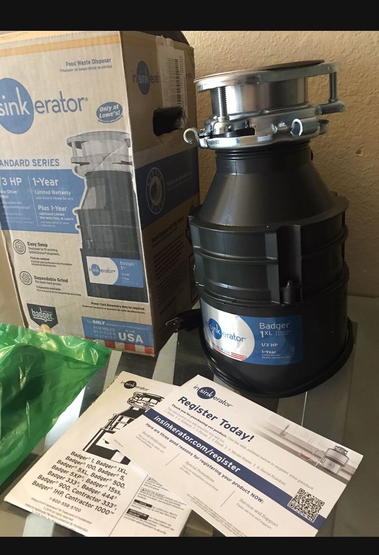 $139 Garbage Disposal With Installation Included