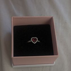 Pandora Elevated Heart Ring