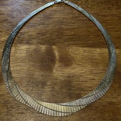 Sterling Silver Milor Necklace Choker
