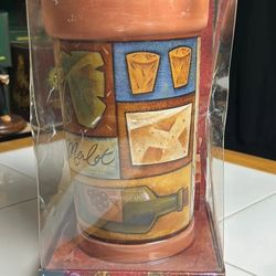 Jo!e Marche Uptown Terra Cotta Wine Chiller 