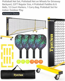 Pickleball net set (brand new out of box)