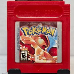 Pokémon Red For Nintendo GameBoy
