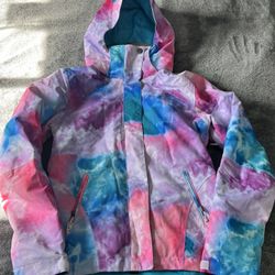 GSOU Snow Tie-Die Ski Jacket Size Small Women’s 